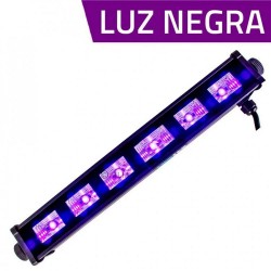 Luz Negra Ultravioleta Led Uv Projetor 20w Barra Iluminação Lk-uv6 - Luatek